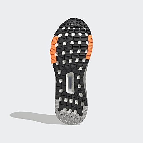 Image of adidas Fluidflow Women's Running Shoes, Grey Two Footwear White Signal Orange, 7 US