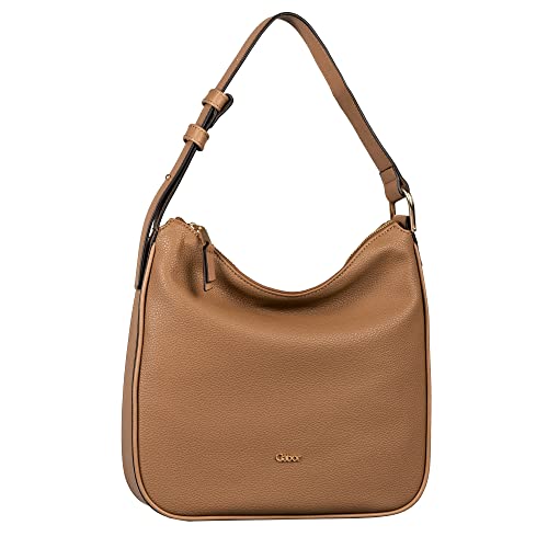 Gabor bags Valerie Damen Hobo Bag Schultertasche Groß Braun