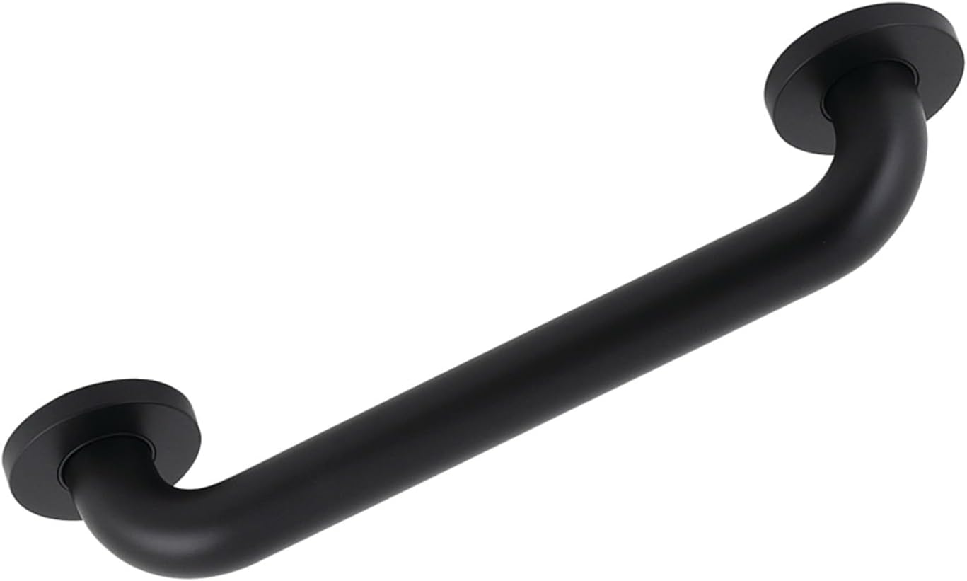 Kingston Brass GDR814127 Silver Sage 12-Inch X 1-1/4-Inch OD Grab Bar, Brushed Brass