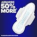 Always Maxi Overnight Pads with Wings for Women, Size 4, Overnight Absorbency, Unscented, 33 Count