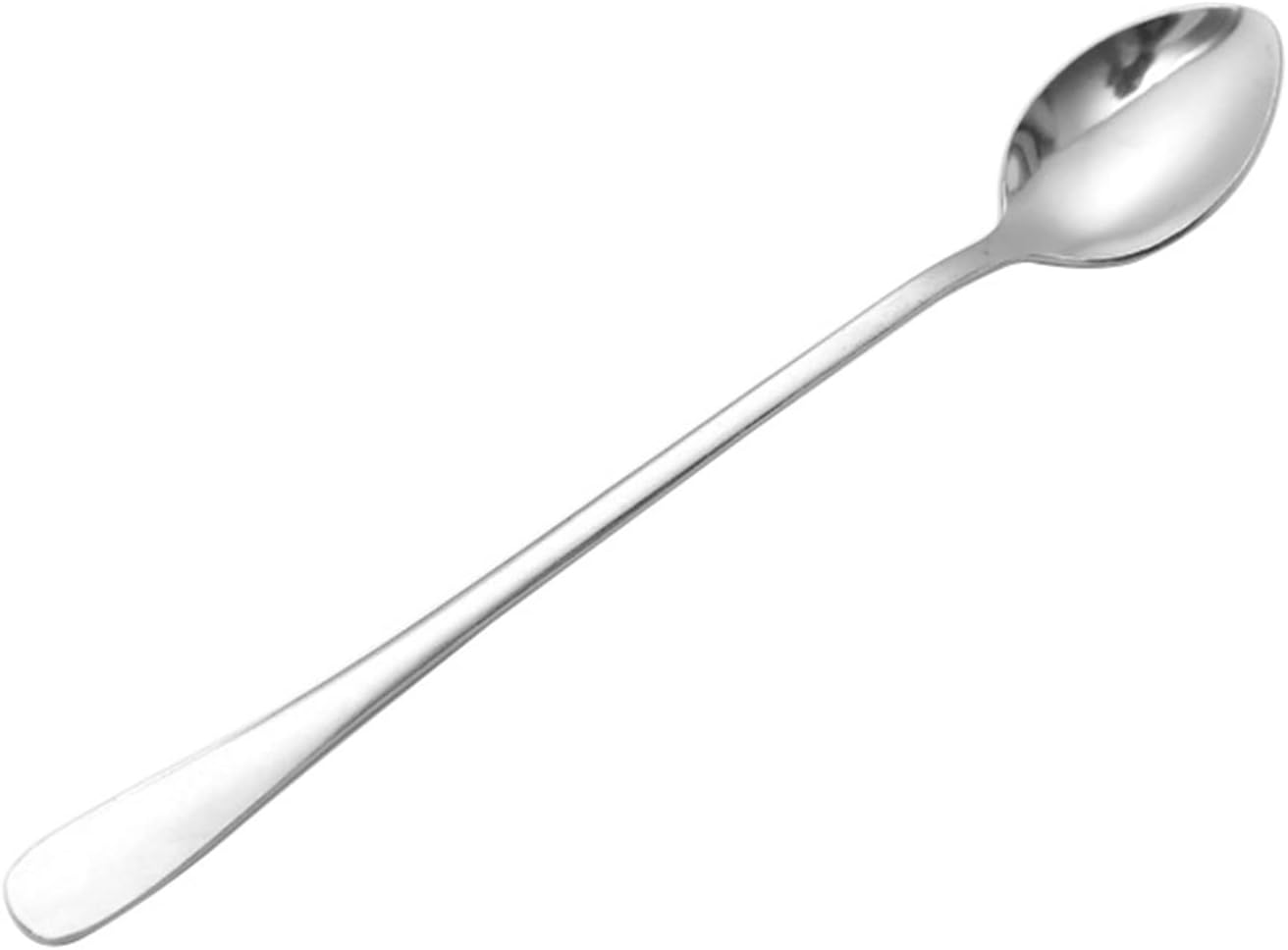 Coffee Scoops Stainless Steel Coffee Stirring Spoon Two Types Long Handle Small Dessert Scoop Household Kitchen Coffeeware Sale