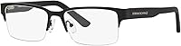 Vista 2 de Armani Exchange mens Ax1014 Rectangular Prescription Eyewear Frames Negro (black/Demo Lens)