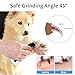 Electric Dog Nail Grinder - USB Rechargeable Electric Nail Trimmer with 3 Diamond Grinding Heads for Small to Large Dogs & Cats