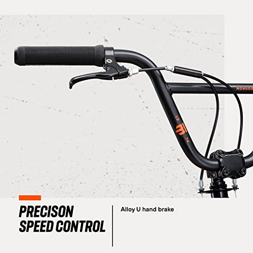 Mongoose Legion Mag Freestyle Sidewalk Bmx Bike For-Kids,-Children And Beginner-Level To Advanced Riders, 20-Inch Wheels, Hi-Ten Steel Frame, Micro Drive 25X9T Bmx Gearing, Orange #TOP2