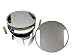 Made in USA KettlePizza Stainless Baking Steel - Steel Skillet/Lid for 22.5" Kettle Grills