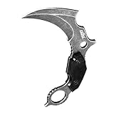 CIMA Outdoor Survival Claw Tactical Knife Outdoor Camping Tool Weapon with ABS Sheath G10 Handle