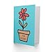 Wee Blue Coo APOLOGY SORRY FLOWER POT CARTOON ART GREETINGS GREETING CARD GIFT