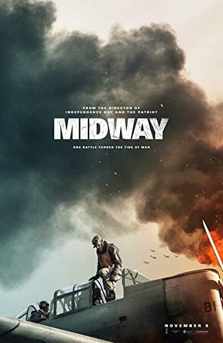 MIDWAY (2019) Original Authentic Movie Poster 27x40 - Dbl-sided - Rolled - Luke Evans - Aaron Eckhart - Woody Harrelson - Patrick Wilson