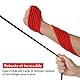 SENENQU 8 Rollen Bondageseil Baumwollseil Bondage Seil 10 M / 7 MM Multifunktionshandwerker-Seil, Kein Schaden Für Die Haut, Geflochtenes Seil Solide Dicke Baumwolle, Schwarz, Rough, Rosa, Violett