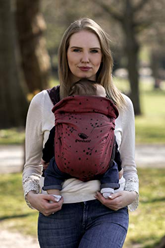 manduca Twist Babydraagzak > Craspedia Rouge < pasgeborenenenendraagdoek van draagdoek (biologisch katoen/jaquard… - Image 5