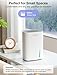 CLEVAST Small Dehumidifier for Home, 30 OZ Mini Quiet Dehumidifiers for Bedroom, Portable Compact Air Dehumidifier for Room, Bathroom, Closet, RV, Camper, House (Not Cordless)