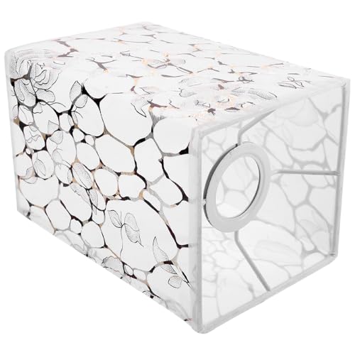 La Mejor Lista de Impresiónes en tela retro-iluminación del mes. 43 POPETPOP Pantalla Antideslumbrante de Tela para Lámpara de Pie Impresión Decorativa, Cubierta Interior para Lámparas Estilo Retro en Sala y Oficina