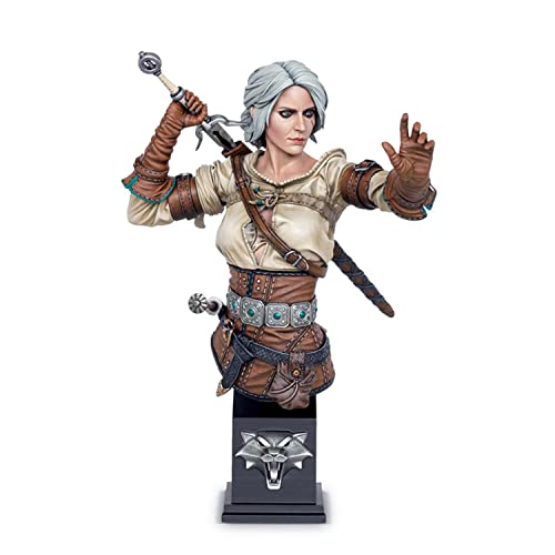 Figura sin armar busto guerrera antigua 1:10 resina miniatura 1