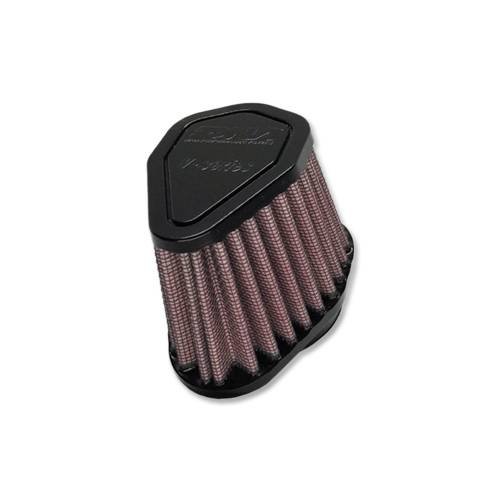 DNA Filtre à air universel, hexagonal, dessus en caoutchouc, entrée 44 mm, longueur 86 mm PN: V-4400