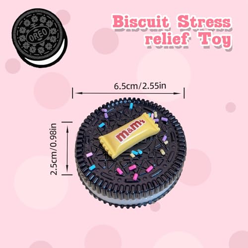 VARKAGE 2 Stück Squishy, Fufu Squishy, Taba Squishy, Stressabbau, Squishy Set, Keks Stressabbauspielzeug, Taba Squishy Zum Stressabbau Anti Stress Spielzeug Stressball (Zufälliger Stil)