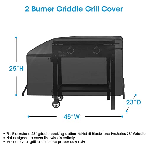 image for Unicook 28 inch Griddle Cover, Compatible for Blackstone, Nexgrill Gri