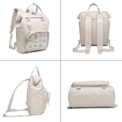 Image of CHERRY SAUCE Ita Bag Pin Kawaii Cute Display Mommy Backpack for School Anime Cosplay with Insert