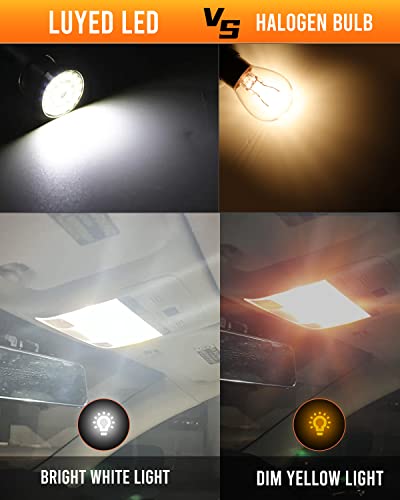 Luyed 5 X 280Lumens 1156 3014 24-Ex Chipsets 1156 1141 1003 7506 Led Bulbs Used For Rv Camper,Xenon White(Provide Adequate Illumination For One Side Irradiation) #TOP6