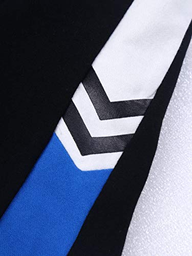 Doomiva Boys Long Sleeve Sweatshirt Jogger Pants 2Pcs Tracksuit Outfit Activewear Set Sportswear Black 14 #TOP5