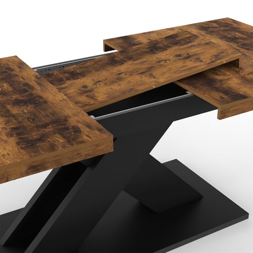 Table à Manger Extensible Rectangle Alicia 160-200 cm IDMarket