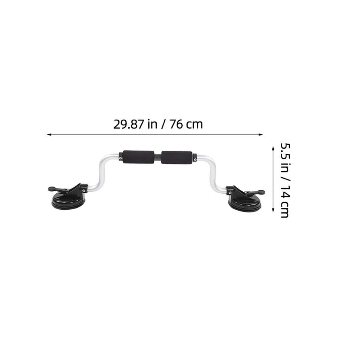 Rodillo con Ventosa para Kayak y Tabla de Surf, Soporte de Aleación de Aluminio con Almohadillas Protectoras, Asistencia de Carga para Techo de Coche, Capacidad Máxima 40kg