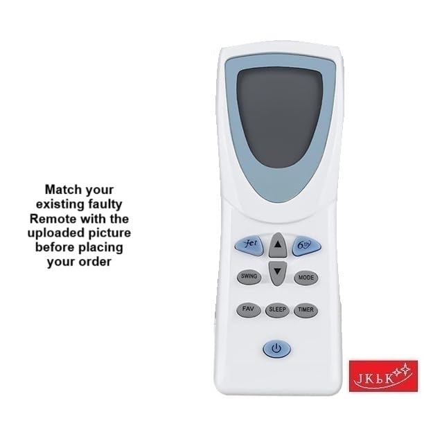J K b K AC Remote Compatible with Whirlpool Air Conditioners - Code : AC-44 3