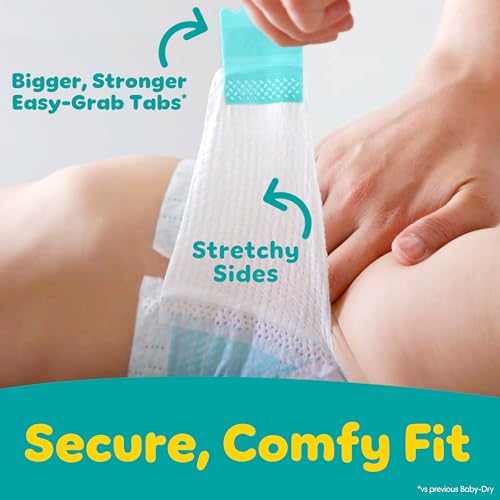 Image of Pampers Diapers - Baby Dry - Size 7, 88 Count, Absorbent Disposable Infant Diaper (Packaging May Vary)