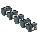 vhbw 5x batteria compatibile con Zebra ZQ610, ZQ521, ZQ520, ZQ521 RFID stampante (5200mAh, 7,4V, Li-Ion)