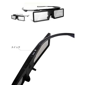 Amazon.co.jp: Bluetooth互換 アクティブシャッター方式 3D
