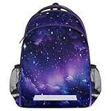GzLeyigou Mochila Nebula Explosion para meninos, meninas, crianças, mochila escolar, mochila escolar, feminina, masculina, casual, para estudantes, universitários, bolsas de viagem galáxia, Multi
