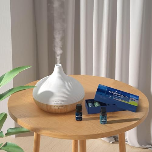 Asakuki WELL-BEING SET Essential Oil Blends, Essential Oils Set For Diffusers For Home, Well-Being Kit- Calming, Dreams, Breathe, Relaxing, Mood, Fresh Air Aromatherapy Oils thumb #7