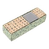 Créations artistiques : utilisez des tampons pour la fabrication de cartes et des tampons pour enveloppes à faire soi-même afin de personnaliser chaque document et cadeau, donnant ainsi à votre papeterie un style unique grâce aux tampons en bois alphabet et aux ensembles de tampons lettres en bois, aux tampons alphabet décoratifs et aux tampons pour loisirs créatifs