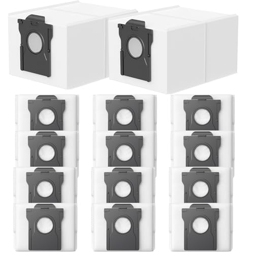 14 Stück Staubbeutel für Dreame L20/X30/X40/X50 Ultra Complete L10s/L10/L40s/L10s Pro/L40/L50/Aqua10 Ultra für Mova E30/V50/E40/P50/P50s/Z60 Ultra / Matrix10 Ultra Staubsauger 3 5L Kapazität
