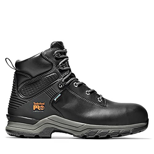 Image of Timberland PRO Men's Hypercharge 6 Inch Composite Safety Toe Waterproof Industrial Work Boot