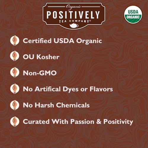 Image of Positively Tea, Organic Pu-Erh Tea, Loose Leaf, 16 Ounce