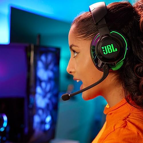 Quantum 910X Cuffie Gaming Over Ear Wireless Bluetooth per Xbox, Cancellazione Attiva del Rumore, Head Tracking, Microfono a Braccio, Compatibili anche con PC e altre Console, Nero - Cuffia gaming - Immagine 9