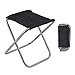 Gonex Folding Camping Stool, Lightweight & Portable Sturdy Chair for Picnic Camping Hiking Backpacking, Compact Traveling Foot Stool, Large Gray