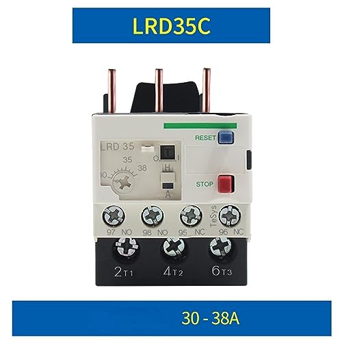 Relais thermique triphasé LRD35C LC1D pour protection surcharge