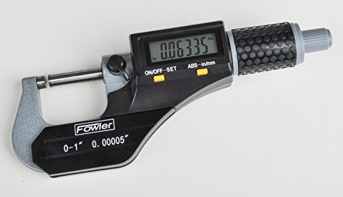 Fowler 54-870-001-0, Xtra-Value Ii Digital Micrometer With 0-1"/25Mm Measuring Range #TOP4
