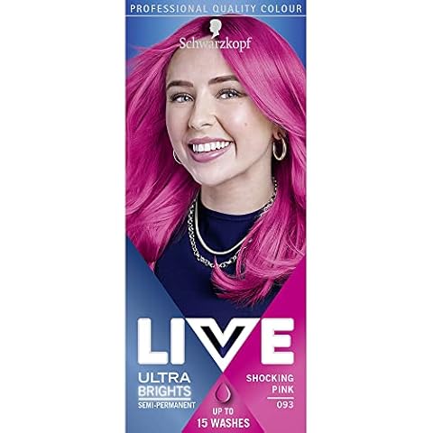 Tinte semipermanente Schwarzkopf LIVE Color XXL Ultra Brights 93 - Rosa impactante Cover