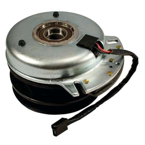 Rareelectrical Electric Pto Clutch Compatible With Craftsman Riding Mower Lawn Tractor 1 Inch Id 6 Inch Pulley Counter Clockwise Ccw 5/8 Belt Warner 5219-64 New Direct Replaces 917-04174