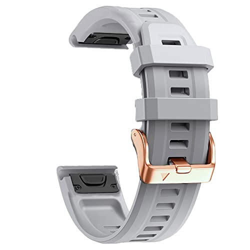 Correa para Garmin Fenix 5S de silicona y 20mm accesorio de repuesto deportivo Easyfit flexible