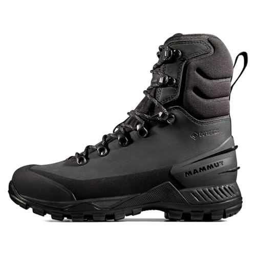 Mammut Blackfin Leather High GTX Women, Botas de montañismo Mujer, Negro, 42 2/3 EU