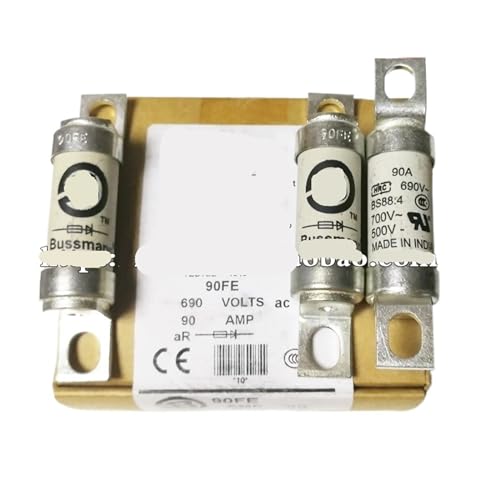 Fusible 90FE BS88:4 cartouche de protection triphasée 690V 90A 3 pièces