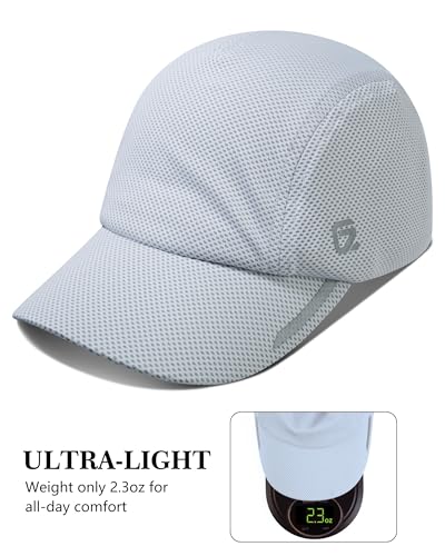 Image of GADIEMKENSD Running Hat Performance Mesh Hat, Excellent Ventilation, Lightweight, Reflective Design, Anti-Glare
