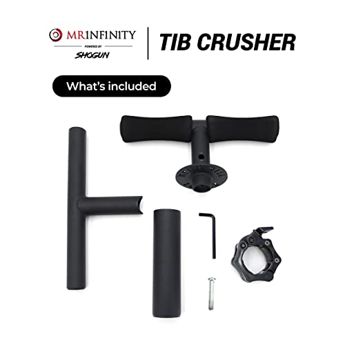 Mr1Nf1N1Ty X Shogun Tib Crusher. Premium Tibialis Training Bar. Protect Your Ankles, Shins & Knees From Injury. Improve Speed & Athletic Performance. #TOP5