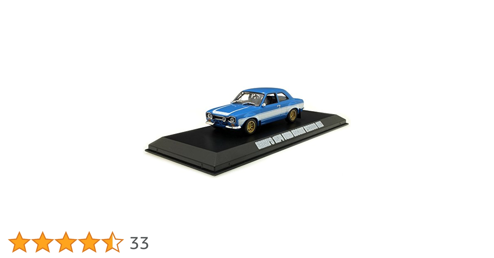 ミニカー 1/43・フォード エスコート RS1600 1970年WRC Amazon | グリーンライト 1/43 ワイルド・スピード EURO MISSION