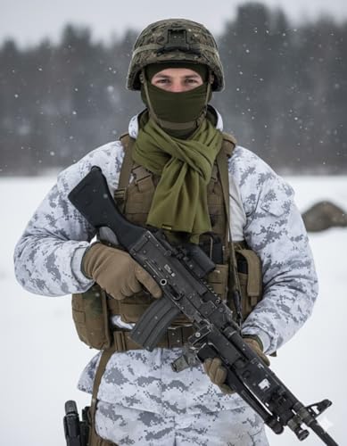 Multi-Functional Cashmere-Like Soft Double-Sided Thermal Fleece Scarf-Winter Neck Warmer, Shawl & Backpack Cushion Layer(Unisex, Black,185x40cm4