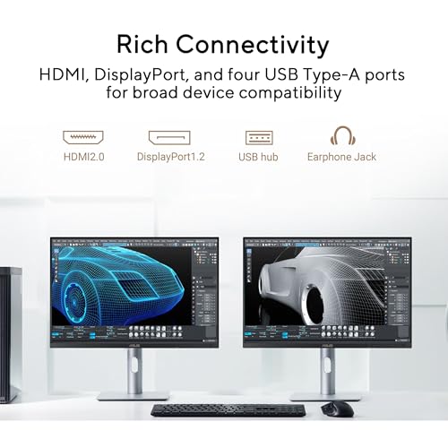 Image of ASUS ProArt Display Professional Monitor 24 inch 16:10 (PA248QFV) - IPS, WUXGA (1920 x 1200), 100% sRGB, Colour Accuracy ?E < 2, Calman Checked, 100 Hz, HDR-10, Light Sync