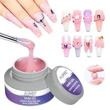 Hard Gel for Nails Pink Color 30g Builder Gel for Nails Manicure Nail Professional Nail Design Flase Nail Extension